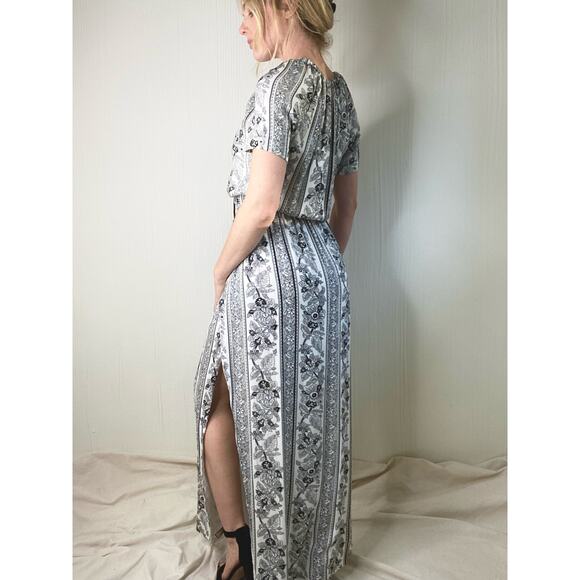 THE JETSET DIARIES TJD Cascara B&W Maxi Dress US XS NWT - Picture 10 of 16